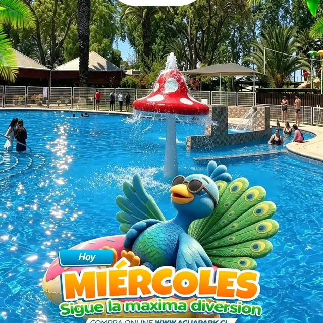 ¡Mitad de semana y el cuerpo lo sabe! 🌴💦 Ven a pasar un día inolvidable a Acuapark El Idilio y disfruta de…