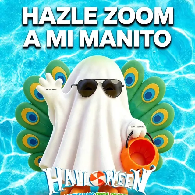 ​👻 ¿Pudiste leer el mensaje del fantasmita de acuapark o te dio miedo? 👀🔍 ​Este Halloween nos tomamos el…
