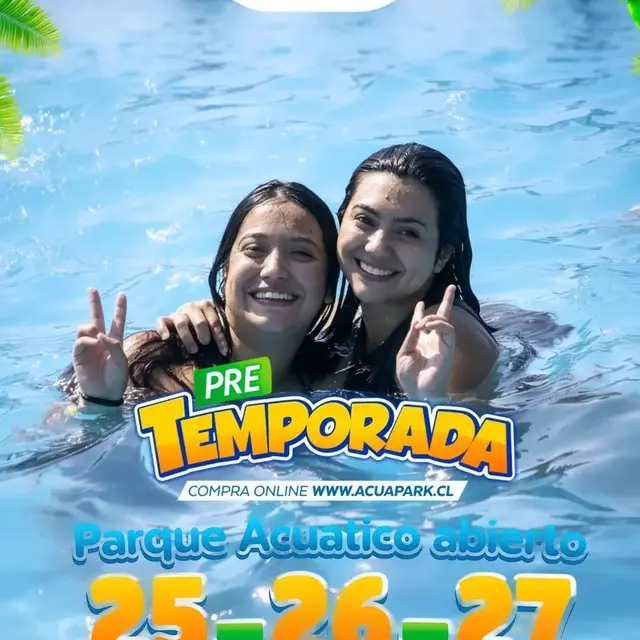 Quedaste con gusto a poco? Este fin de semana continuamos con la pretemporada en Acuapark ! Áreas verdes ,…